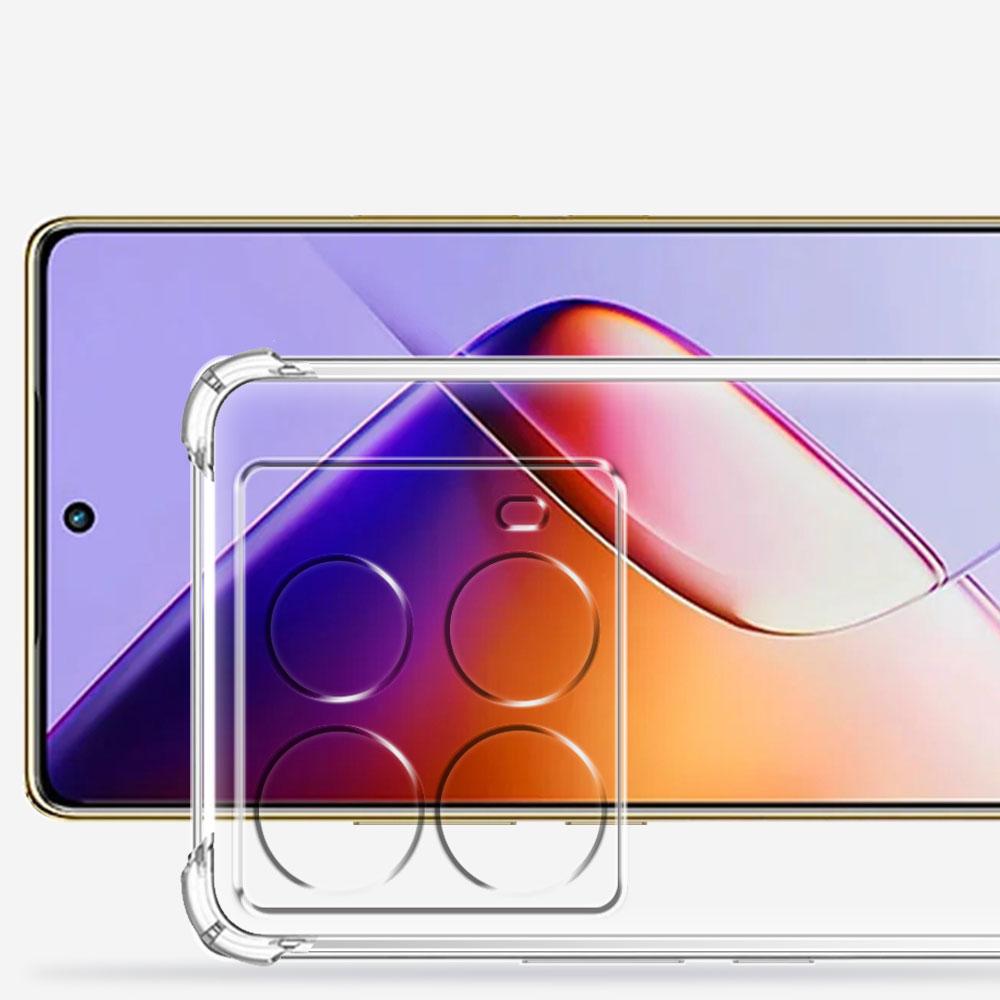 Для Infinix Note 40 4G Чехол Прозрачный Противоударный Силиконовый Мягкий Чехол Для Infinix Note 40 Pro Coque Infinix Note 40 Pro Plus Fundas