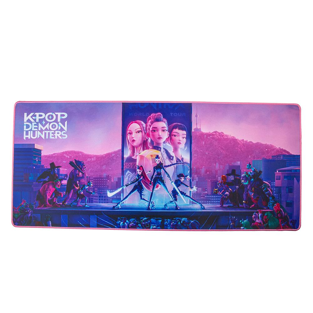 1PC Kpop Demon Hunters Officially Licensed Mouse Pad Main Characters Gaming Office Decor Portable Comfort Home Essentials