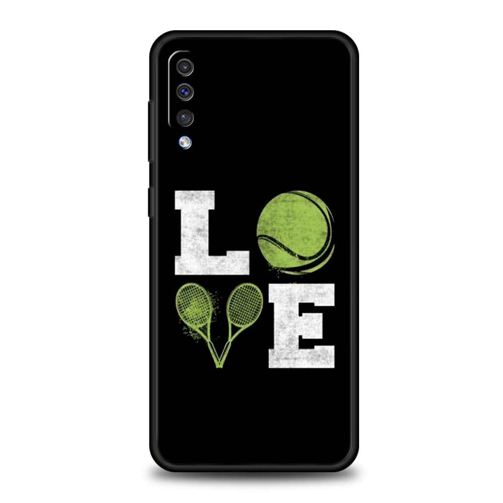 Tennis Ball Sport Phone Case For Samsung A54 A52 A24 A14 A50 A72 A70 A30 A40 A20S A20E A02S A12 A22 A34 A42 A32 5G A04s Cover