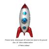 CUCU Rocket Astros Balloon Birthday Astronaut Spaceship Foil Balloons Cartoon Sci-Fi Space Anime Theme