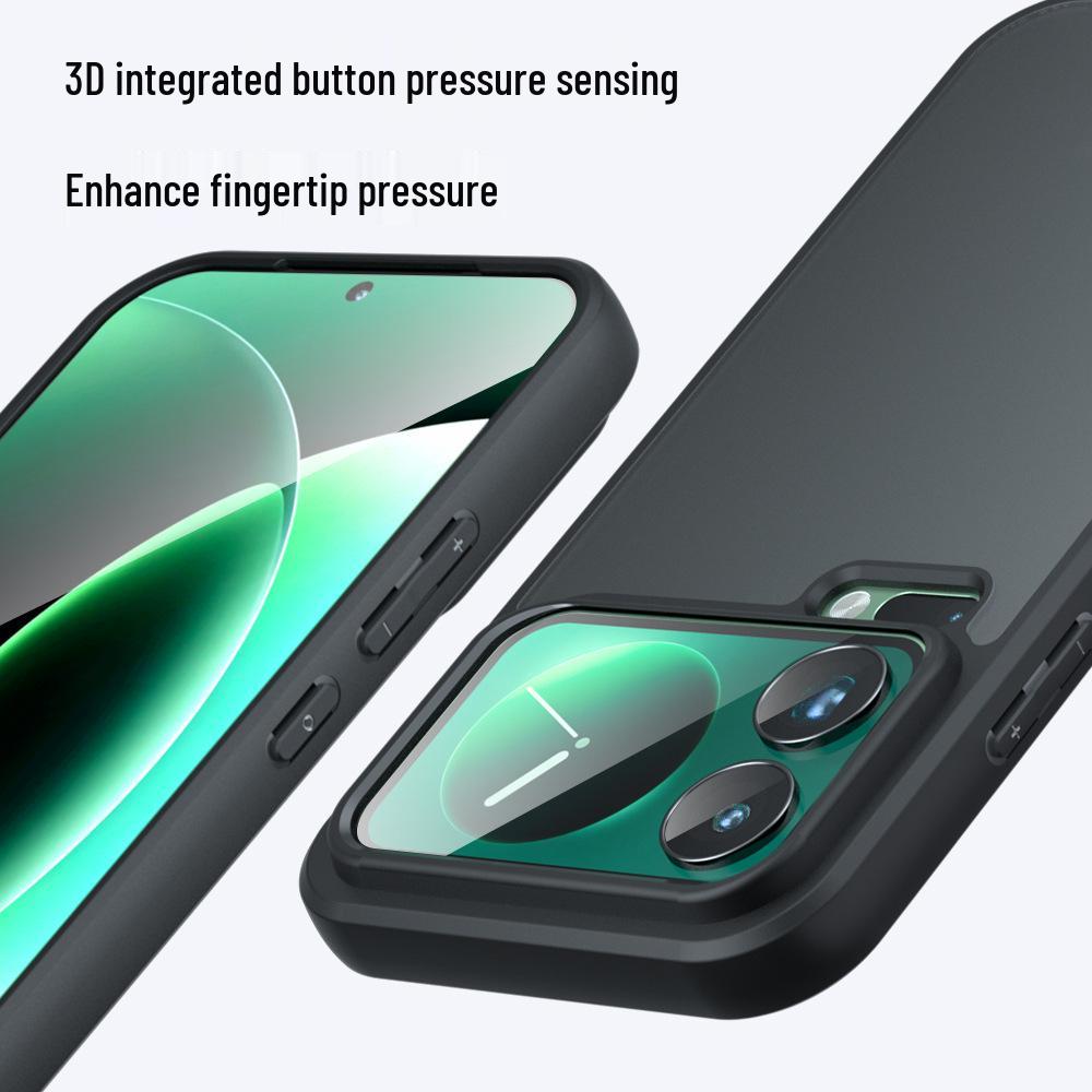 Матовая, приятная для кожи, с подушкой безопасности, чехол для телефона Xiaomi 17 Pro для Poco F7 Pro