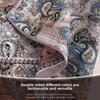 Шарф из шелка, хлопка и льна в деревенском стиле, женский, с атмосферой, дизайн в стиле масляной живописи, квадратный шарф 70 см, шаль, модный аксессуар