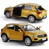 1/36 Модель автомобиля из сплава Volkswagen T-ROC Литая под давлением и игрушечные транспортные средства Металлическая модель автомобиля Симуляция Оттягивание назад Коллекция Детская игрушка F344