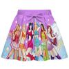 Fashion Girls KATSEYE Print Sets Short Sleeves T-Shirt Top Skirt Bag
