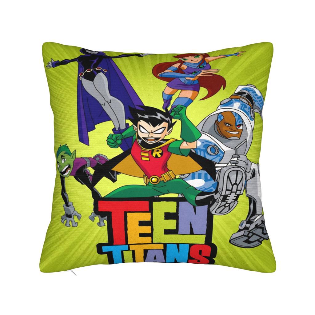 Подушки с принтом Подушки Teen Titans Go Beast Boy Постельное белье Чехол для подушки Декор Подушка для дивана Чехол Разные размеры