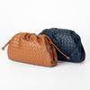 Woven Cloud Bag Soft Skin Dumpling Bag Popular Women's Bag Fashion One-shoulder Diagonal Hand Bag