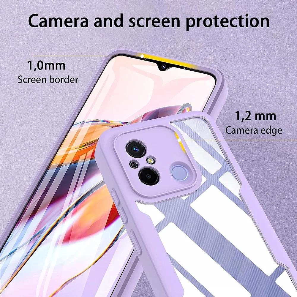 Противоударный чехол с полной защитой для iPhone 15 14 13 Pro Max Samsung Galaxy S23 FE S24 Ultra A14 A34 A54 Redmi Note 12s 11 10 12C 10C Poco F5 X5 Pro 5G