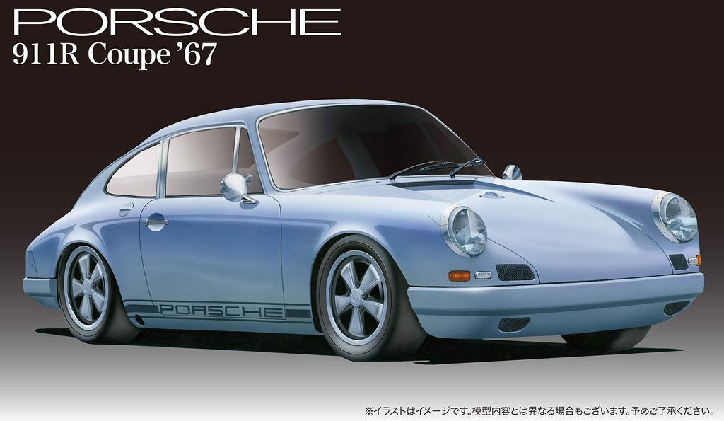 Fujimi Модель Real Sports Car Series Porsche 911R Coupe Пластиковая модель RS121 1/24 No.121 '67