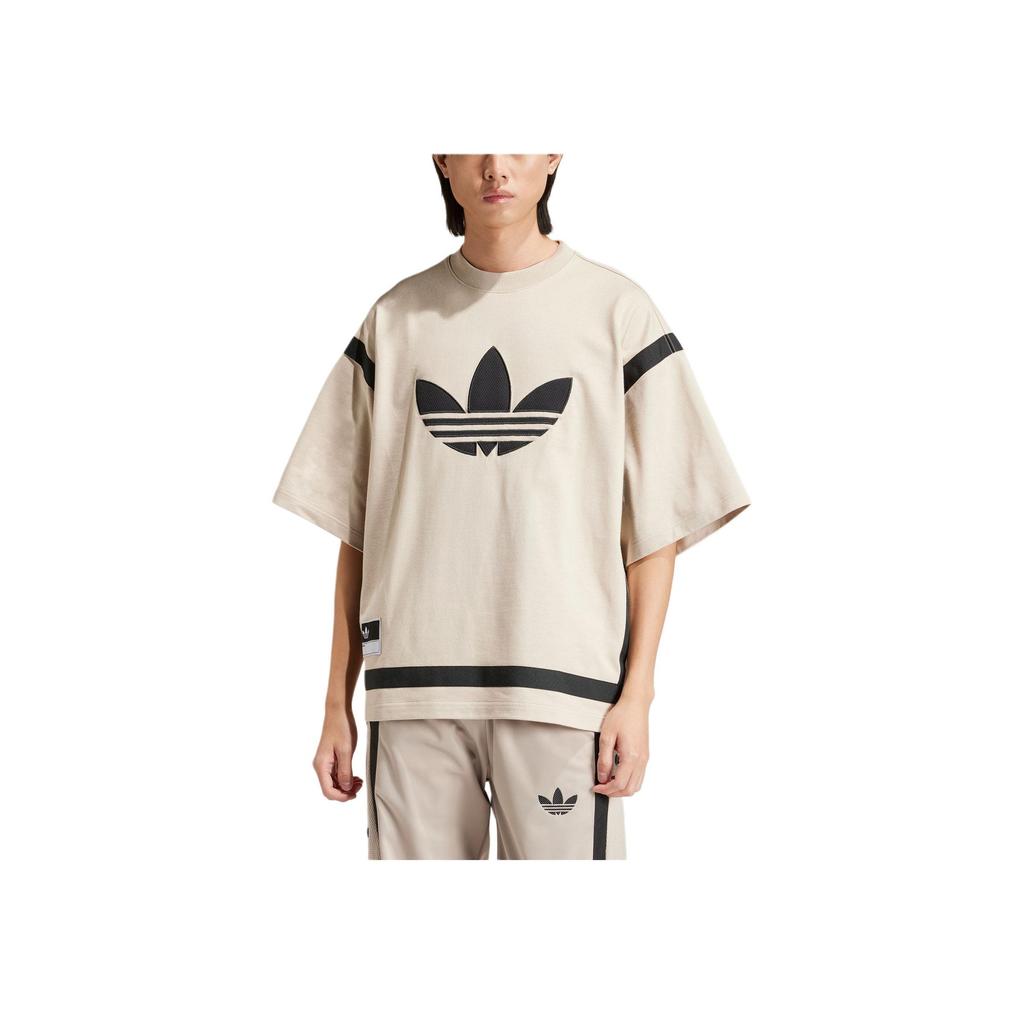 adidas Футболка Classic Street Premium Adibreak Wonder Beige для мужчин в уличном стиле IP3282