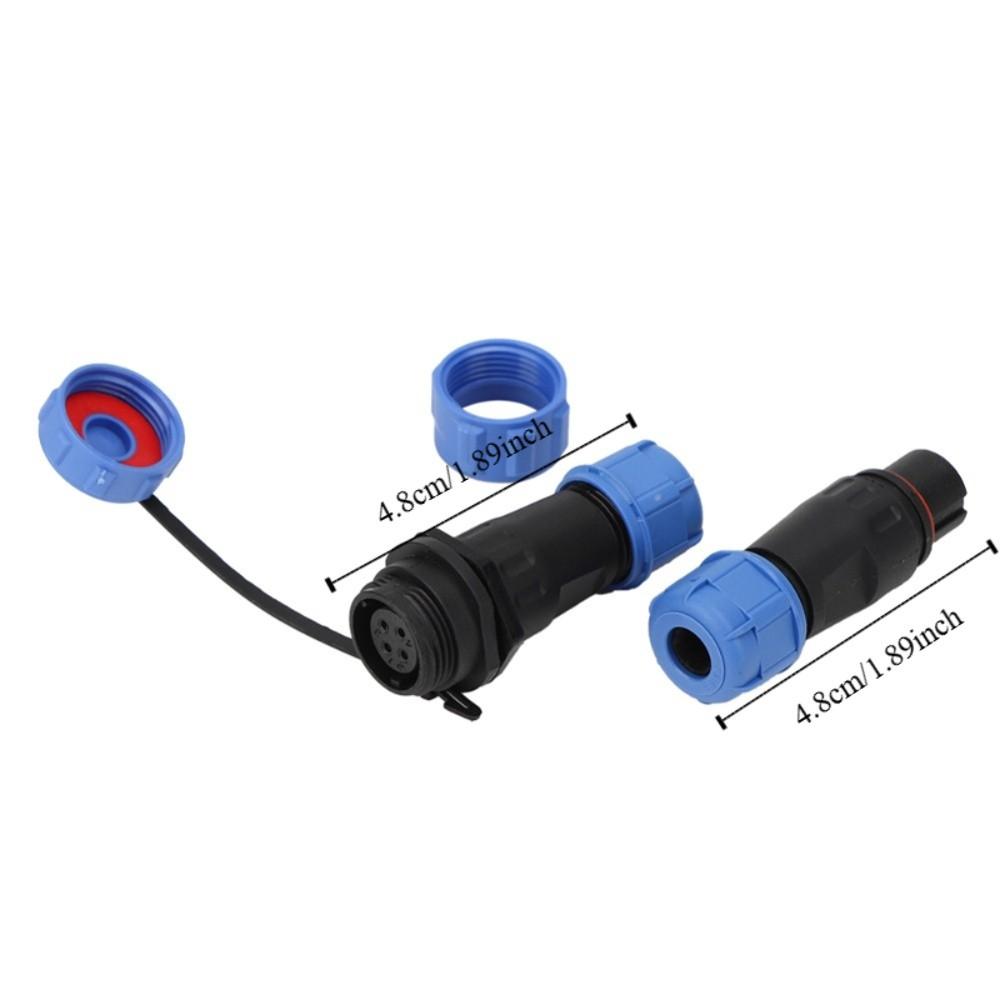 1 Set IP68 Aviation Connector SP13 Cable Connector Terminal  Power Cable Connection