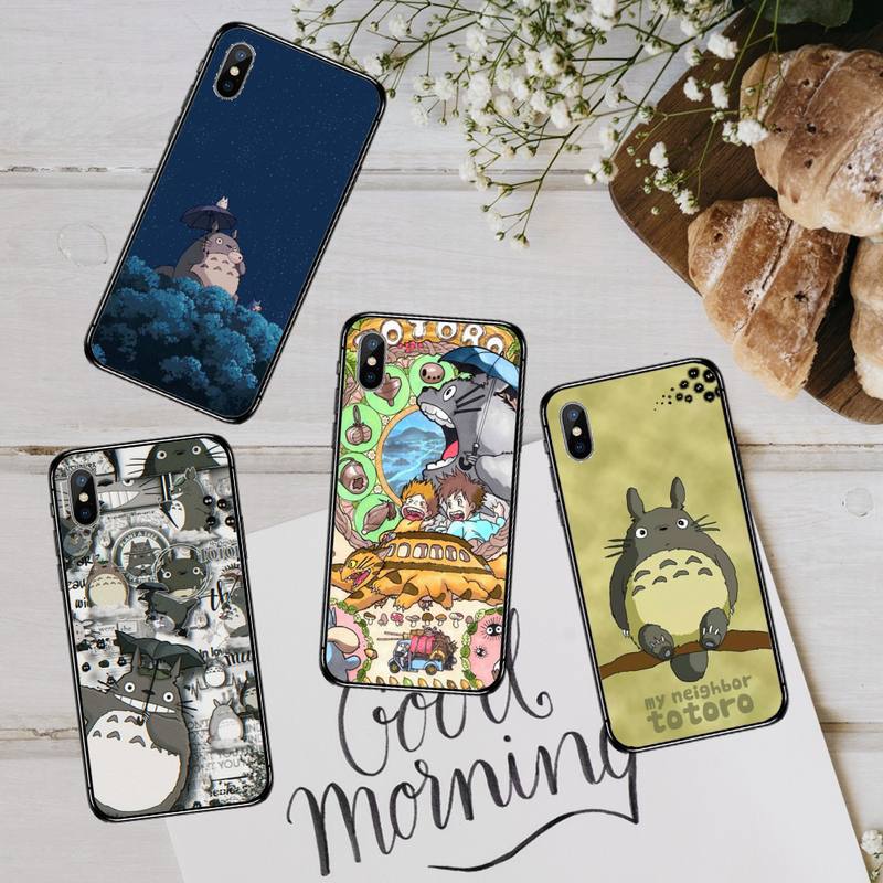 Чехол для телефона «Счастливый Тоторо спрайт прочь» для iphone 12 11 13 7 8 6 s plus x xs xr pro max minishell