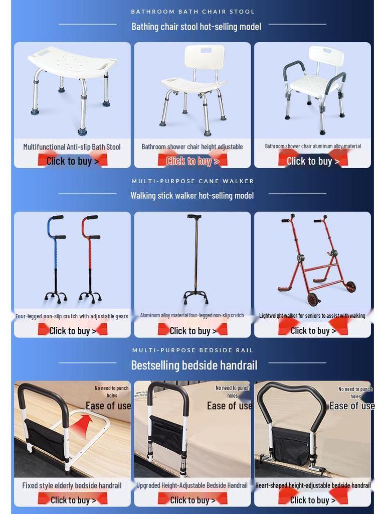 Anti-Slip Bath Chair for Elderly, Pregnant Women, and Disabled Safety Seat