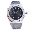 Royal Oak Stainless Steel Automatic Calendar Minimalist Dial Watch