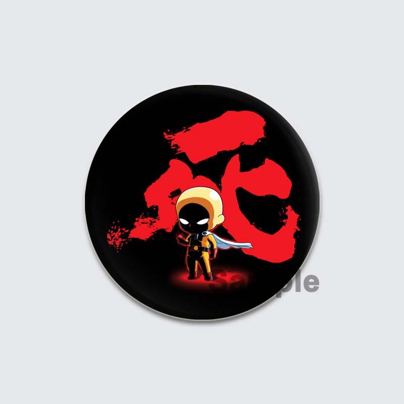 32/44/58 мм Аниме One Punch Man значки на лацкан мультфильм косплей Сайтама Генос Дженос Соник Тацумаки Фубуки Гару значки броши аксессуары подарки