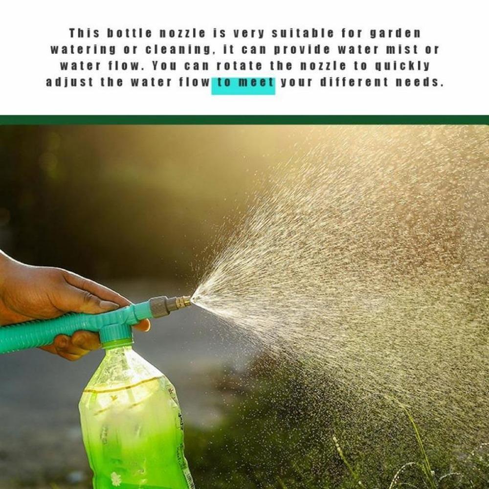Регулируемый ручной воздушный насос высокого давления, распылитель, бутылка для напитков, распылительная головка, простой распылитель, инструмент для полива сада