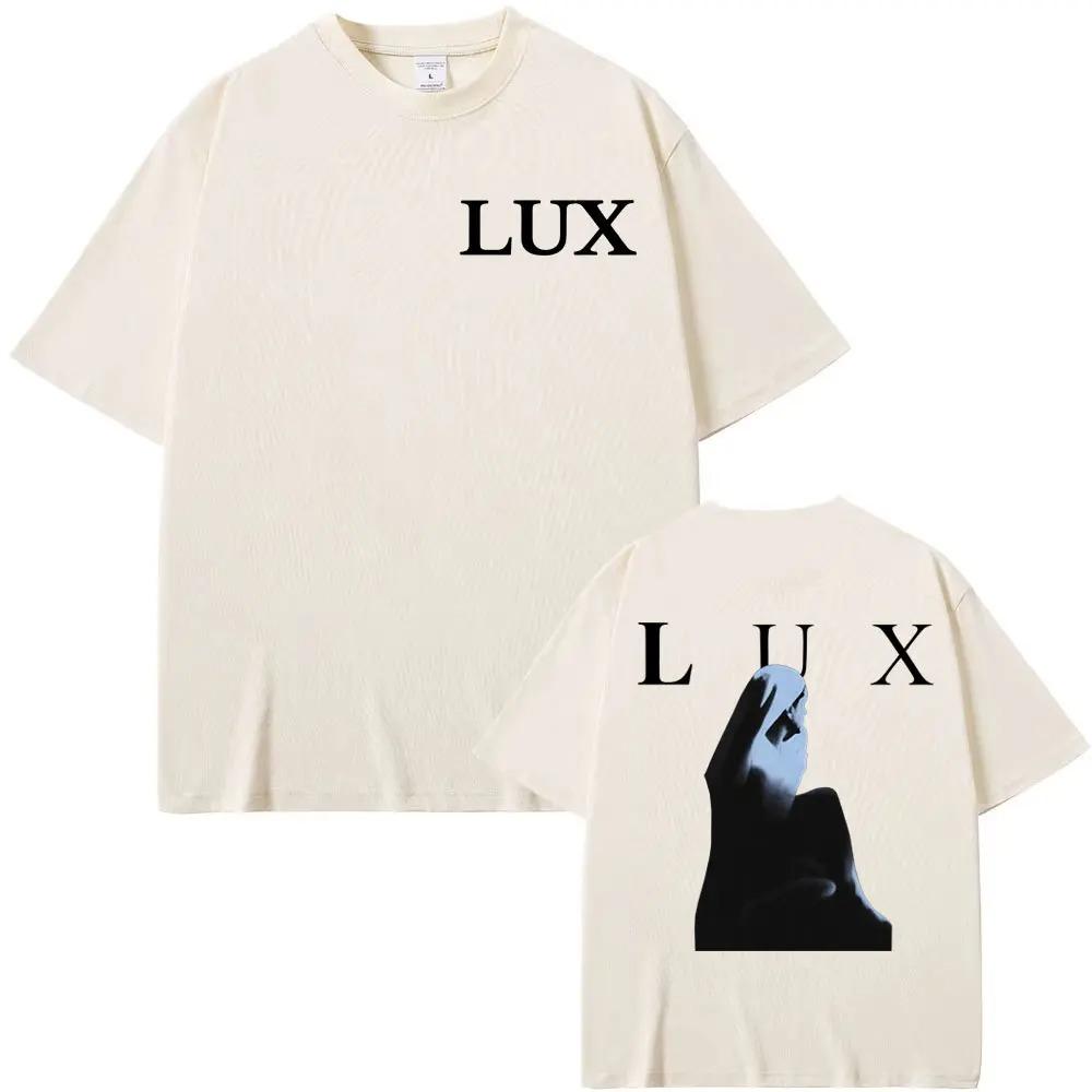 Rosalia Singer LUX New Album Graphic TShirt Unisex Casual Short Sleeve Trendy Hip Hop Streetwear Men And Women Tshirt