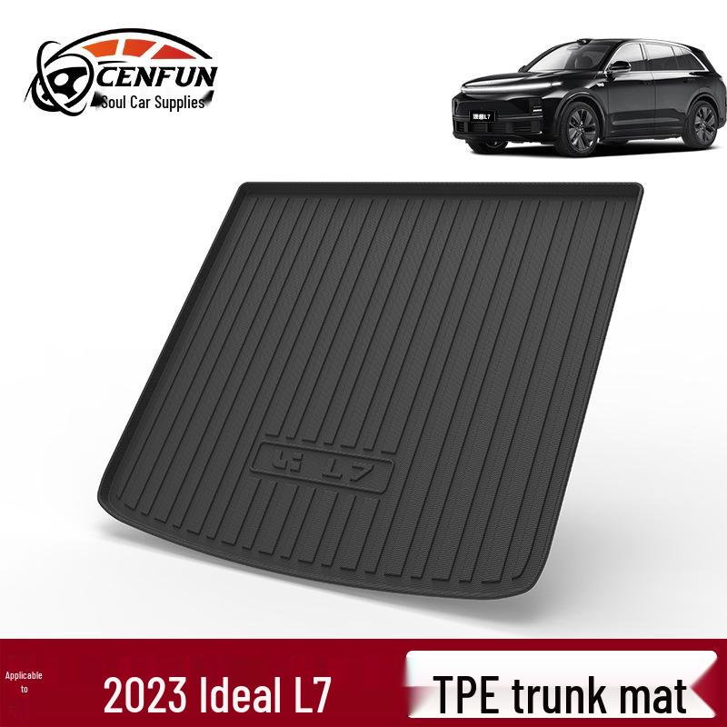 2023 Li L7 Trunk Mat: Eco-friendly, Waterproof, Wear-resistant, Odorless TPE Material