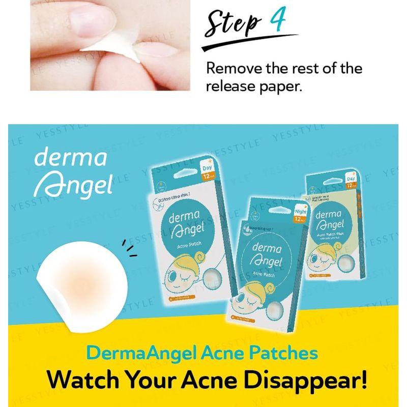 DermaAngel - Пластырь от акне с салициловой кислотой для дневного использования, 24 шт.