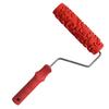 7"DIY Wall Decor Empaistic Flower Painting Roller Brush Tool with Handle 1