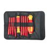 High Hardness Magnetic Insulated Electrician Screwdriver Set with Flat, Cross, Hex, and Plum Heads
