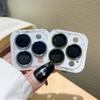 Полная защита объектива камеры для iPhone 14 Plus 11 15 Pro Max 12 Mini, закаленное стекло, металлическая защитная пленка для объектива, задняя крышка