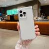 Милый прозрачный чехол для телефона с 3D-ушками кошки для iPhone 17 Air 16 Plus 15 14 13 12 11 Pro Max X XS XR 7 8 SE 2022 2020 Ударопрочный тонкий защитный чехол для девочек