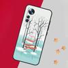 Зимние лисы лисы для POCO X5 X3 Pro M5 M5s F4 X4 F3 F5 чехол для Xiaomi 13 13T Pro 12 Lite 12X 11T 12T 14 Pro