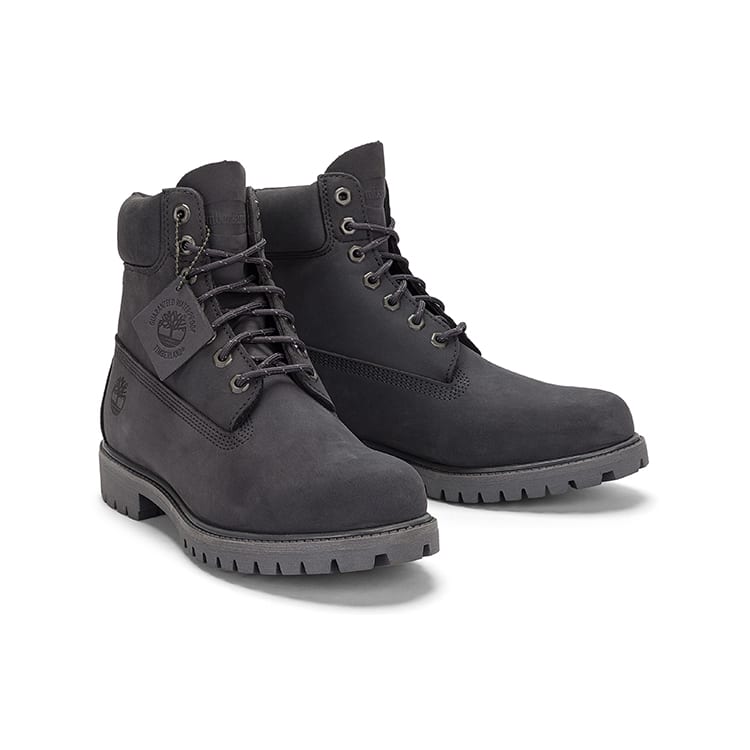 Timberland Премиальные водонепроницаемые ботинки 'Темно-серый нубук' A5RBMW