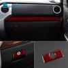 Carbon Fiber for Toyota Tundra 2014 2015 2016 2017 2018 2019 2020 2021 Accessories Interior Trim Co-pilot Glove Box Handle Trim