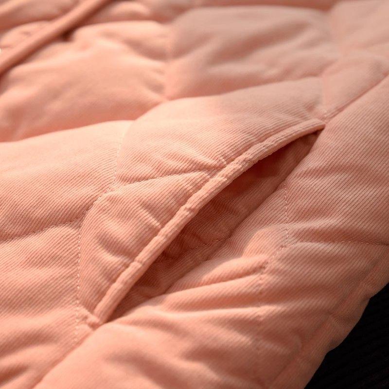 Vest for Women Cotton Autumn Winter Sleeveless Tops Padded Vest Oversize Thickened Down Casual V-neck Vest