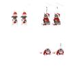 Festive Cartoon Christmas Earrings: Cute, Creative Ear Hooks for a Fun Holiday Atmosphere