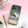 Y-Yuru C-Camp Anime  Phone Case For iPhone 17,16,15,14,13,12,11 Plus,Pro Max,Soft Silicone Black Cover