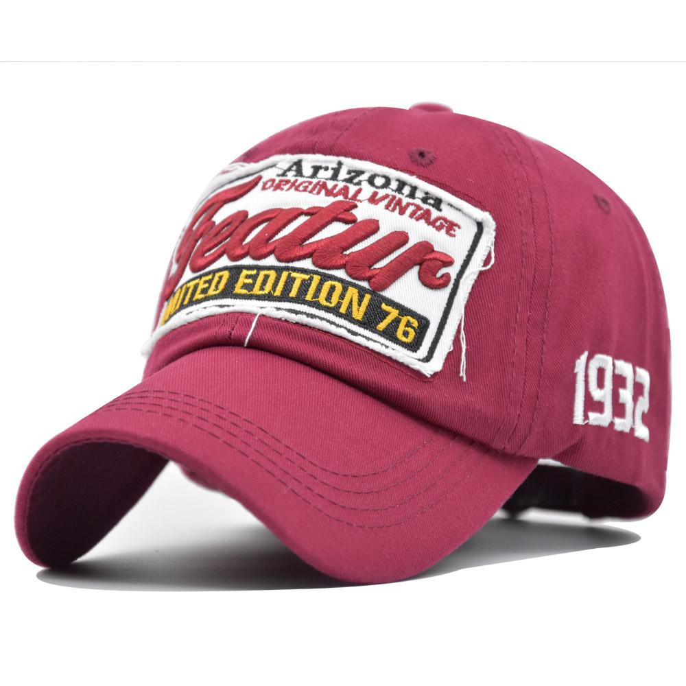 Cap Baseball Embroidered Ball Cap Outdoor Visor Made Of Cotton Material Stylish