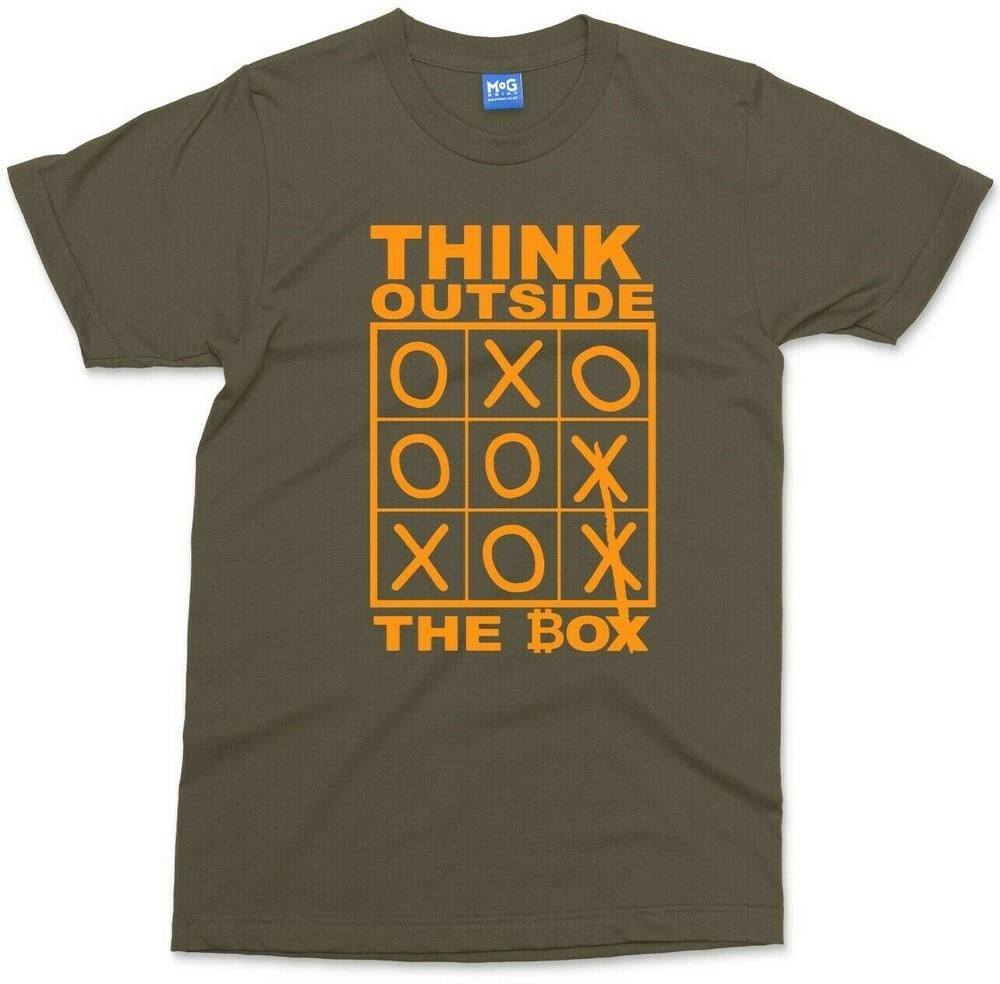 Think Outside The Ox TShirt Funny Gift For Investors Traders Unisex Clothing