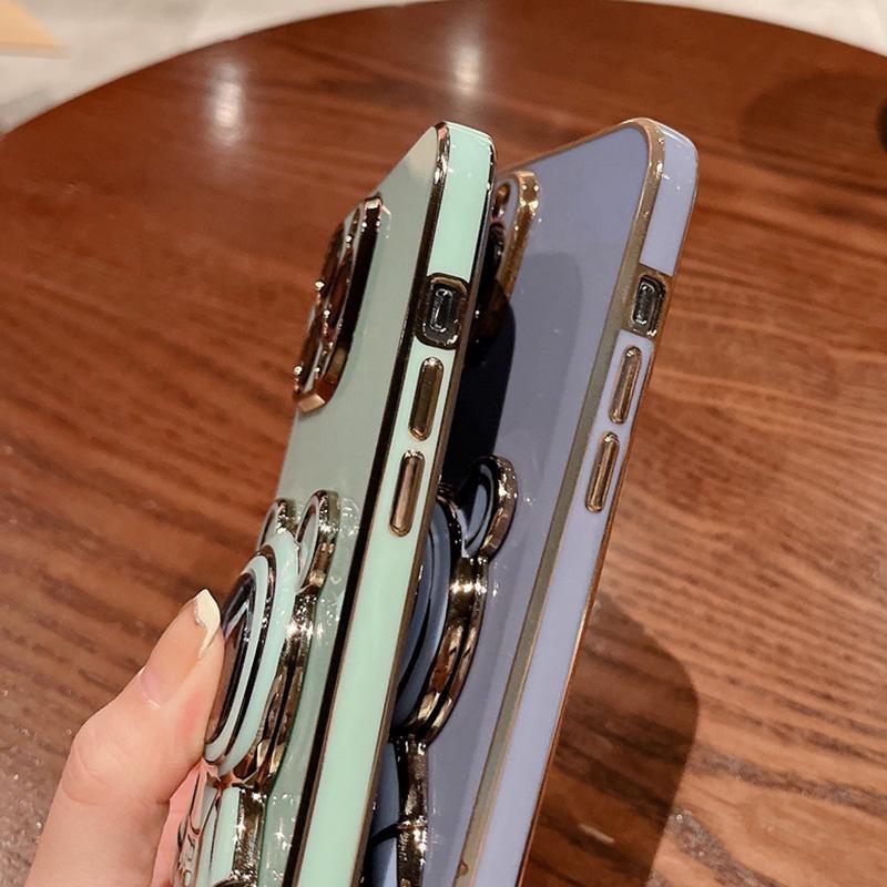 Чехол-держатель Astronaut с покрытием для Samsung S24 S23 S22 S21 S20 Ultra Plus FE A16 A56 A15 A35 A55 A14 A54 iPhone 16 15 14 13 12 Pro Max XS MAX XR X 8 7+