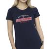 DC Comics Womens/Ladies Superman Metropolis Varsity Cotton T-Shirt