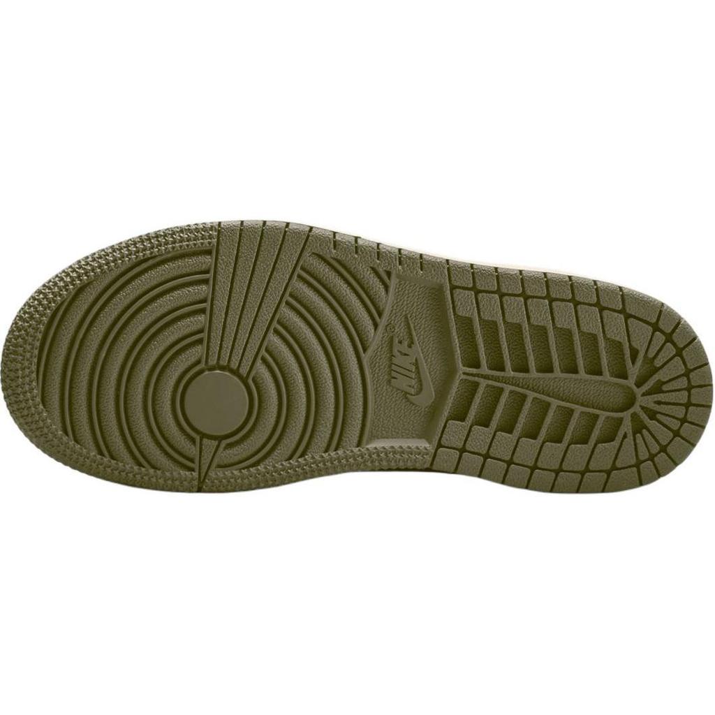 Кроссовки Travis Scott x Air Jordan 1 Retro Low OG SP PS Reverse Olive / Medium Olive Kids Green Black Sail DO5442-200