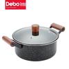 Debao 3-Piece Maifan Stone Non-Stick Cookware Set