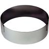 Adjustable Pastry Ring - Stainless Steel - 18 To 30 Cm
