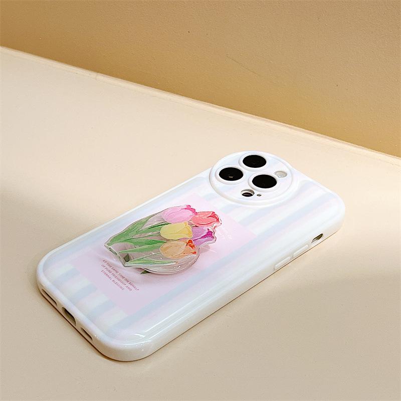 Чехол Zhitai Air Cushion для кронштейна Apple iPhone 14/13/12/11 и моделей Huawei - для женщин