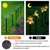 Lanito Christmas Lights Solar Garden Lights 8 In 1 Color Christmas String Lights Snowflake Lights Figurine Lights Santa Claus Lights Christmas