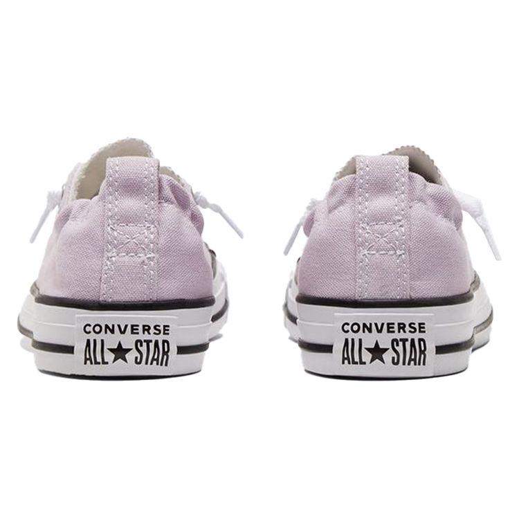 Converse Chuck Taylor All Star Shoreline Удобные Универсальные Низкие Кеды из Канваса Женские кроссовки Светло-фиолетовый A00567C