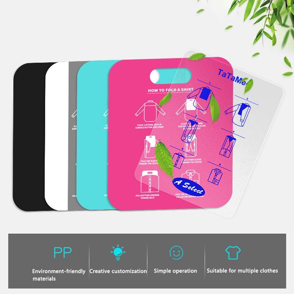 Быстро складывающаяся доска Удобная доска для стопки Одежда Рубашка Предметы первой необходимости Ленивый инструмент для складывания одежды
