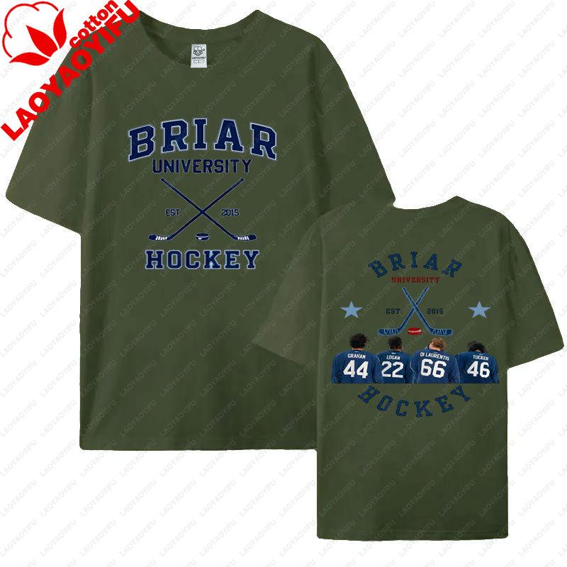 Off Campus Logan 22 TShirts Briar University Hockey Unisex Unisex Y2k Clothing New Style 2 Side Printed Cotton T Shirt Streetwear