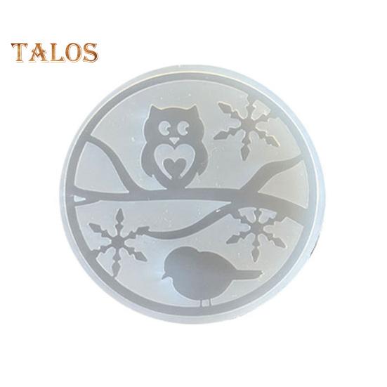 Форма для коврика для чашки, антипригарная декоративная форма, 9 стилей, полезная форма для коврика для чашки в форме рождественской елки на Рождество