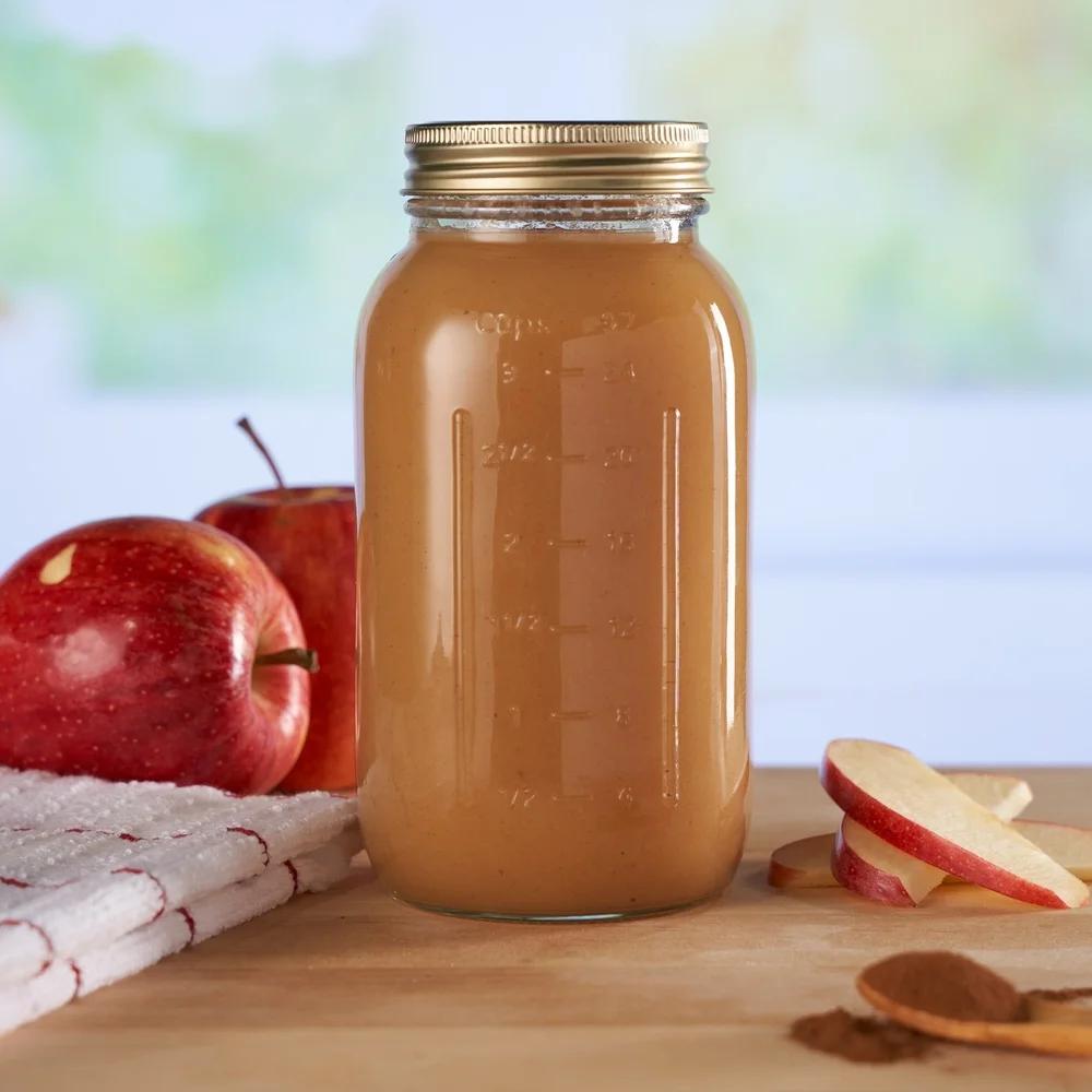 Набор из 12 стеклянных банок для консервирования объемом 1 кварта с крышками и кольцами, герметичные, с обычным горлышком, можно мыть в посудомоечной машине, для хранения продуктов, консервирования