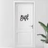 Bath Metal Word Wall Decor Stylish Bath Sign Powder Room & Bathroom Decor Modern Farmhouse Design Elegant Restroom Wall