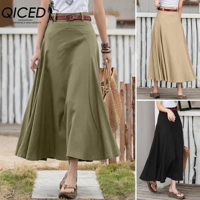 Женская модная повседневная летняя весенняя юбка