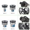 2Pcs Bike Hexagonal Crank Arm Fixing Bolt Capless Bottom Bracket Screws Bicycles Crank Screw Bike Crankset Bolt