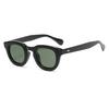 Fashion New Female Retro Multi Color Sunglasses Oval Frame Thick Frame Personality Simple Design Sun Glasses Male